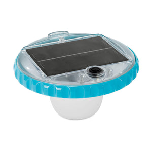 Intex 28690E Solar Powered LED Floating Pool Night Light, Auto On Color Changing