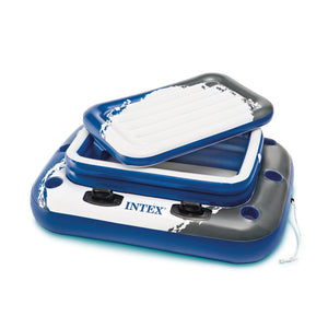 Intex 58821EP Inflatable Mega Chill II 72 Can Beverage Cooler Float with Lid