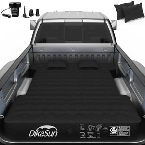 DikaSun 6.0-6.5 FT Full Size Pickup Truck Bed Air Mattress,Black