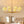 8-Light Rope and Fabric Shade Gold Chandelier