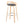 Grotto - Contemporary Fixed-Height Barstool With Swivel With Round Footrest (Set of 2)