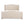Marcella Upholstered Shelter Headboard Bed Set, King, Sky Neutral Beige Polyester