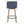 Toriano - Contemporary Fixed-Height Counter Stool & Swivel With Round Footrest (Set of 2)