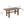 7 Pieces Modern Oval Dining Set, Rustic Farmhouse Solid Wood Kitchen Table Set for 6