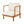 Canape Acacia Club Chair with Water-Repellent Cushion