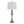 Ashland - Contemporary Table Lamp (Set of 2) - Nickel / White