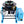 Heavy Duty Rotary Welding Positioner Turntable Table With Manual Tilt And 3 Jaw Lathe Chuck - Blue