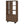 Rodger - 3 Shelf Cabinet Bookcase - Walnut