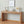 Modern Rustic Wood Table, Rectangular Living Room Center Table With Floating Top Design