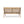 Outdoor Acacia Wood Loveseat with Coffee Table, Light Teak Frame