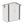 Garden Tool Shed Metal Storage Shed With Peaked Roof Waterproof Lockable Door