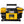 Heavy Duty 12V Dual Cylinder Air Compressor, Tire Inflator With Gauge - Yellow / Black