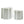 2PCS Set Side Table - Wavy Edges Design