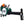 Portable Double Flywheel Electric Log Splitter 7 Ton Gas Log Splitter With Auto Return Steel - Gray