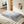 Floor Sofa With 2 Pillows, Convertible Twin Size Mattress For Living Room