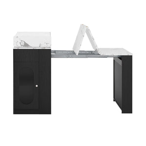 Extendable Dining Table With Folding Top