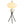 Clarendon - Orb Shade Tripod Table Lamp Desk & Bedside Lamp - Black
