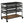Ingalls - Accent Storage Cart With Casters, Shelves - Black