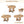 Round Dining Table Set For 4 With Chairs
