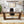 Executive Desk For Home Office, Computer Table With Pedestal, Large Writing Workstation - Brown