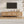 TV Stand With Storage & Cable Holes - Natural Wood