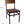 Set of 2 Assembled Commercial-Grade Farmhouse Style Dining Chairs