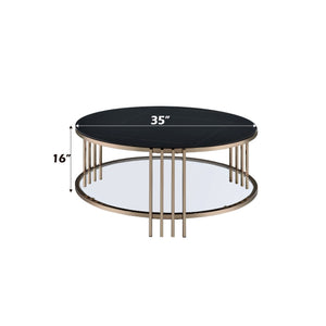 Abisha - Sintered Stone Top Round Tables