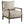 Removable Back Accent Chair