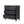 Newell Cane 3 Drawer Dresser - Dark Gray