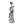 Magnesium Oxide Saint Statue With Lamb Weatherproof Religious Sculpture