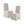 Dining Chair With Skirts (Set of 2) - Beige