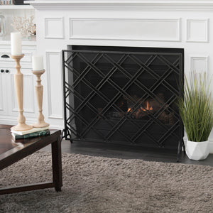 Elegant Design Fire Screen Protective Barrier