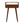 Solid Wood Mini Console Table, 2 Drawers, 1 Open Slot