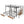 Full Over Twin-Twin Triple Bunk Bed With Drawers And Staircase - Black