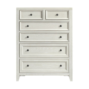 6 Drawer Chest With Knobs And Smooth Slides