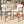 Outdoor Counter Height Bar Stools Set of 2 with Cushions