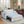 Modern Loveseat Futon Sofa With Pullout Bed, Adjustable Reclining Backrest, Toss Pillows