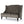 Nurturing Upholstered Loveseat With Wing Back And Diamond Tufting