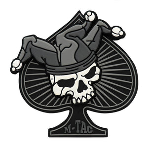M-Tac patch Ace of Spades 3D PVC - TRAPSKI