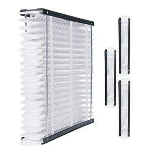 Air Filters MERV 11 Electrostatic Pleated HVAC Furnace Filter 4-Pack