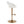 Posh - Contemporary / Glam Adjustable Barstool With Swivel With Rounded T Footrest (Set of 2)