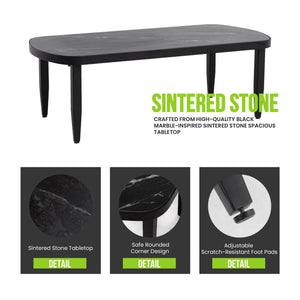Outdoor Elegance Table, Rounded Corners
