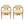 Outdoor Accent Armchairs For Patio (Set of 2) - Natural / Teak
