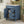Bathroom Vanity With Ceramic Sink, Compact Cabinet With 2 Drawers And Adjustable Shelf - Blue