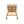 Riviera Outdoor Chaise Lounge with Wheels, Acacia Wood Frame (Set of 2)