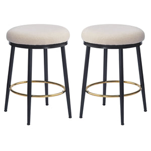 Stylish Design Counter Stools (Set of 2)