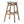 Mid Century Modern Bar Stool Set With Upholstered Seating