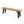 Outdoor Bench With Slat Panel Design And Acacia Wood Frame