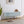 Ottoman Oval Storage Bench, Flannel with Metal Legs-Cyan