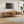 TV Stand With Storage & Cable Holes - Natural Wood